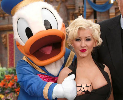 donald duck gropes womans breast Dick schallock west linn oregon